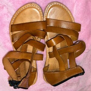 Women’s “Gladiator” leather sandals